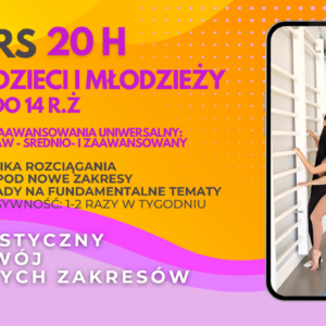 2-miesięczny kurs online "Baza i technika rozciągania dla dzieci i młodzieży, Junior"