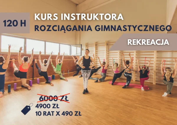 KURS INSTRUKTORA REKREACJA 2025