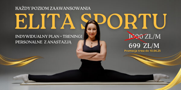 ELITA SPORTU (indywidualny plan + treningi personalne), 699 zł/m