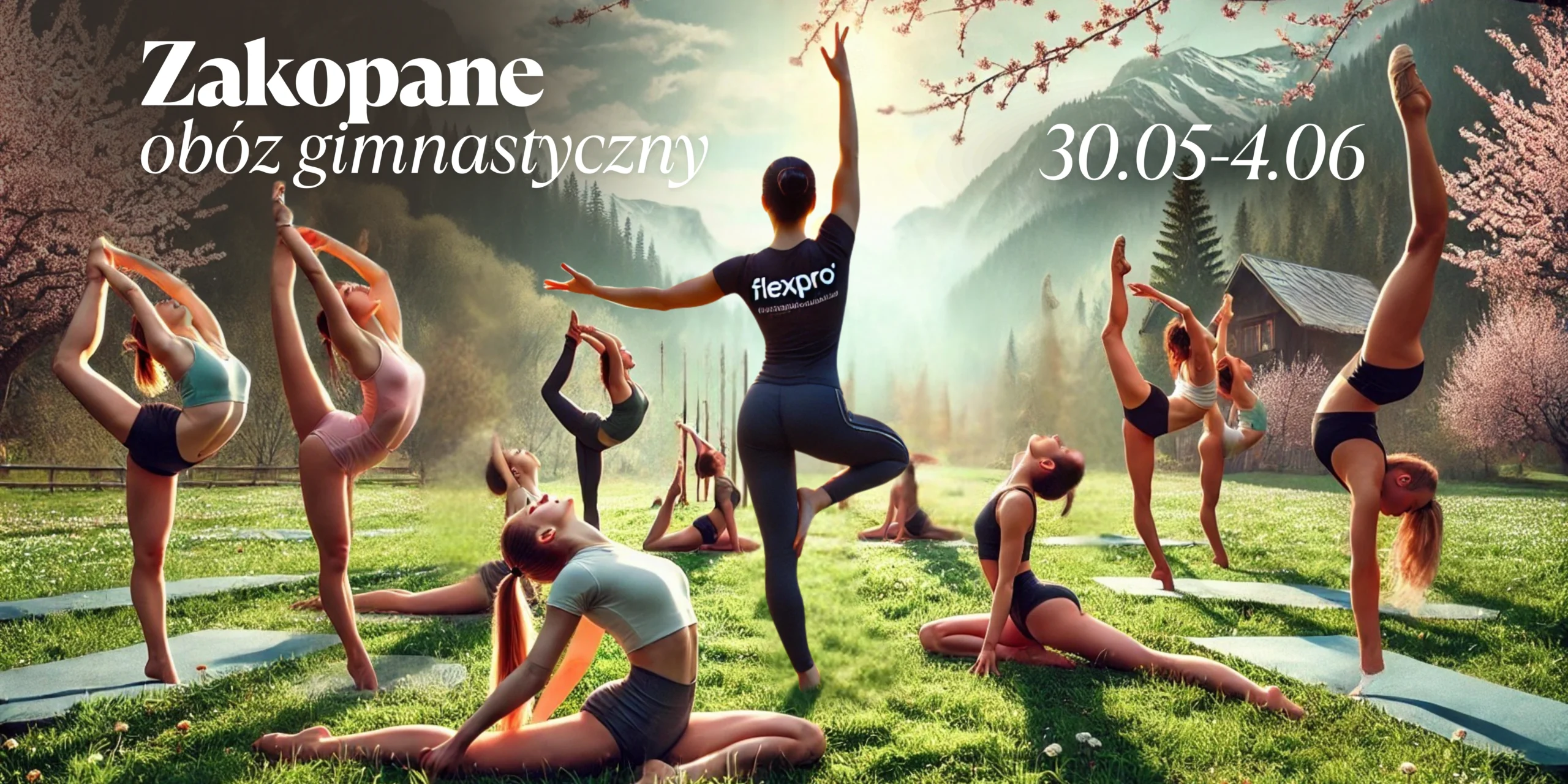 OBÓZ SPORTOWY Z ROZCIĄGANIA GIMNASTYCZNEGO, BAZY I KONTORSJI