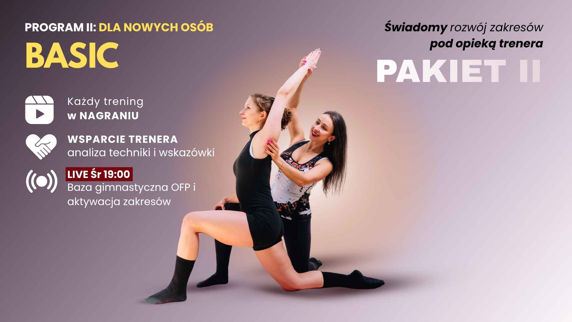 BASIC pakiet II, program nr 2 (Śr 19:00)
