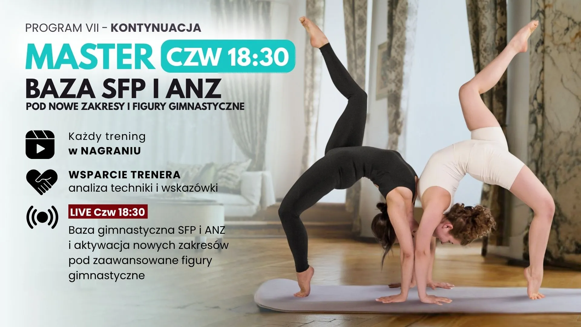 MASTER, program 7 – dla kursantów II/III roku (Czw 18:30 kontynuacja)