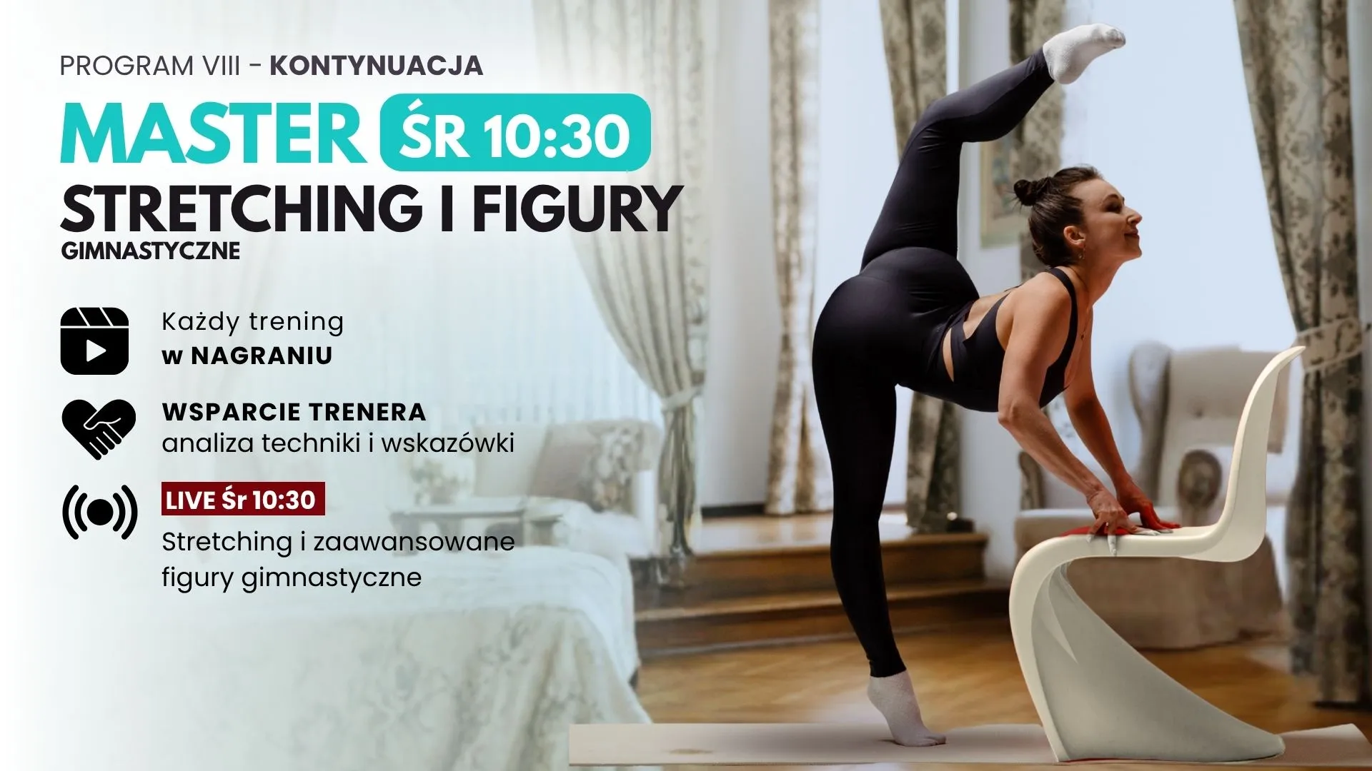 MASTER, program 8 – dla kursantów II/III roku (ŚR 10:30 kontynuacja)