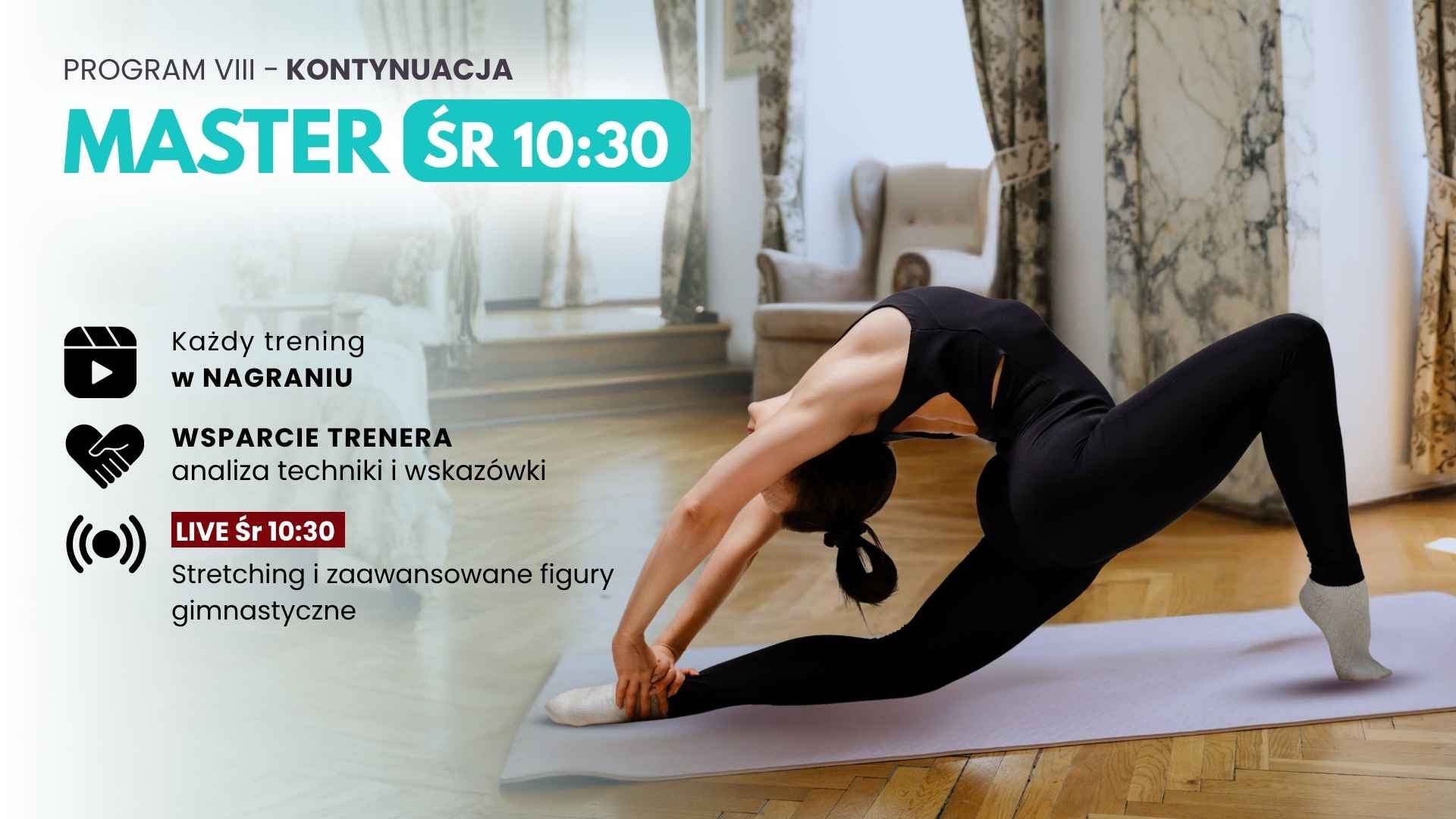 MASTER, program 8 – dla kursantów II/III roku (ŚR 10:30 kontynuacja)
